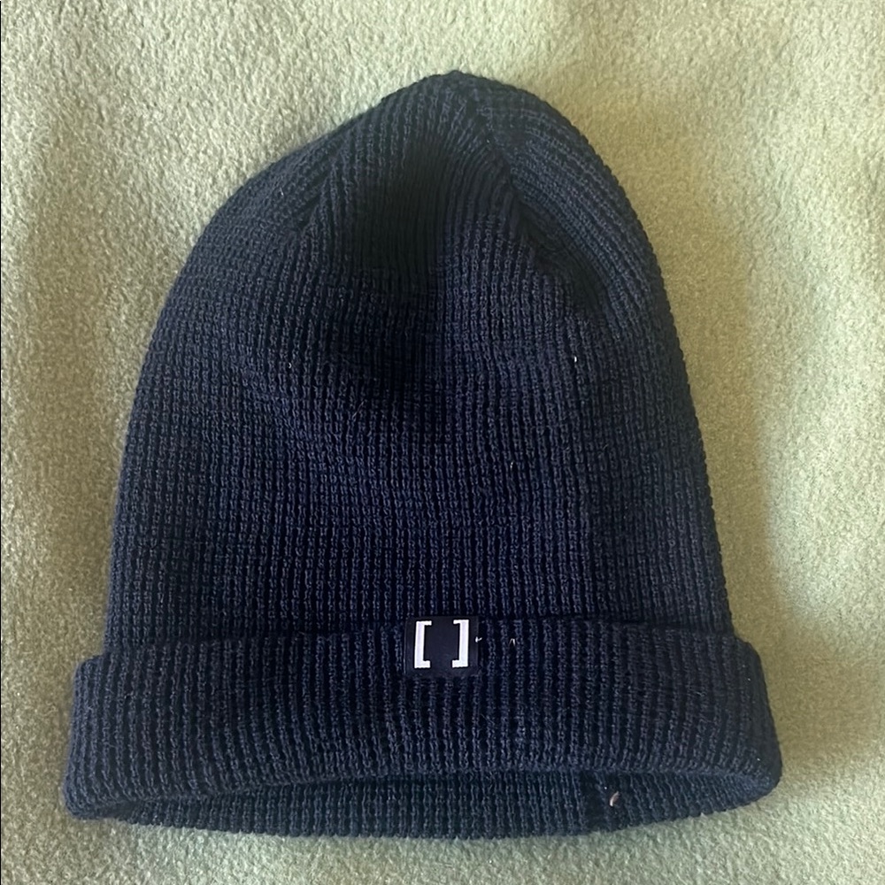 Solidcore Black Knit Beanie